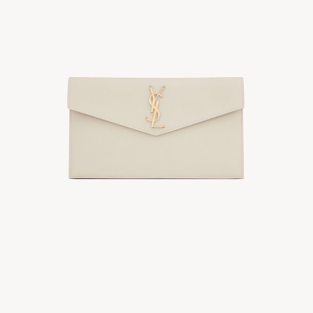 LIKE NEW UPTOWN POUCH IN GRAIN DE POUDRE LEATHER